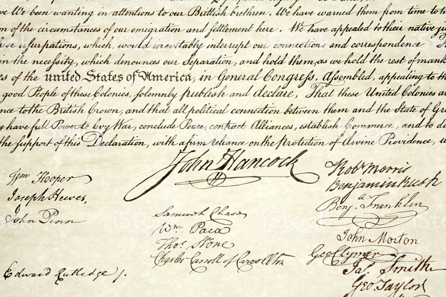 Declaration of Independence. – Michael Stevens