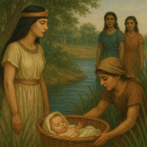 In My Mother’s Arms: A Story of Faith in the Reeds (750 words) by Michael Stevens